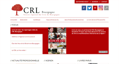 Desktop Screenshot of crl-bourgogne.org